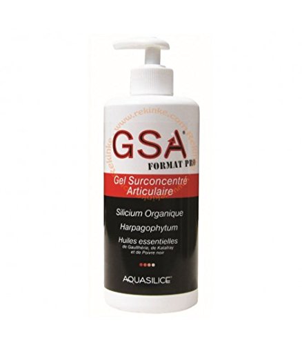 Aquasilice GSA - Gel surconcentrado articular (basado en silicio orgánico, 500 ml)