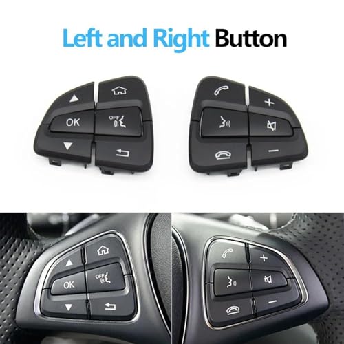 Boutons commande au volant Mercedes usés ? Solution Classe V W447 - 2