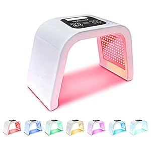 FARRENCE L-E-D Light 7 Color SPA Facial Light Multifunctional Beauty Machine for Women Home Salon