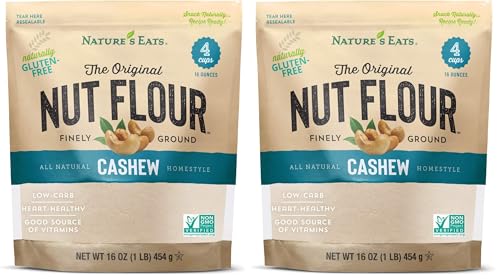 Nature's Eats Cashew Flour Finely Ground, 16 Oz (Pack of 2) image 4