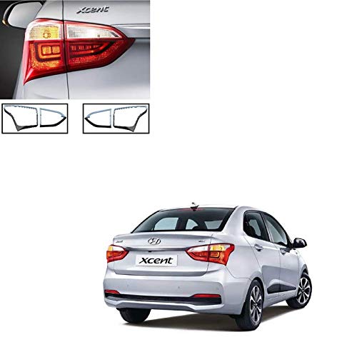 HRH Automobile Hyundai Xcent (2017Present) Type 2 Tail Light Chrome