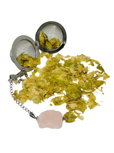 Hops Flowers 2 oz, Hops Flowers Dried, Resealable Bag, Dried Humulus lupulus Loose Tea, Hops Tea