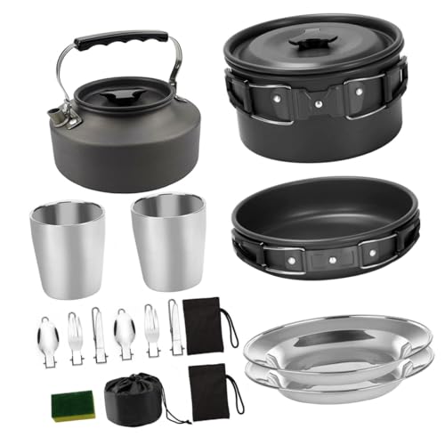 Casseroles camping Zerodeko pour pique-nique et repas en plein air