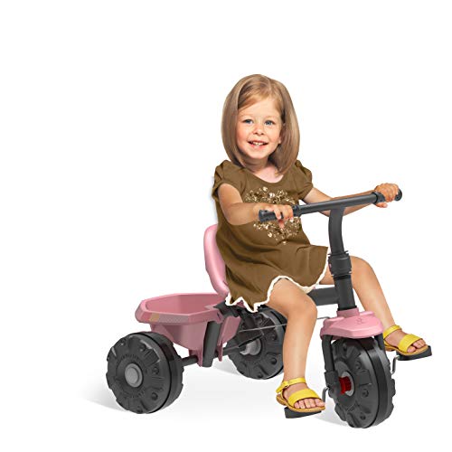 Triciclo Smart Plus Bandeirante Rosa