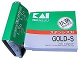T型ゴールドステンレス カミソリ 5本入 ×8個セット