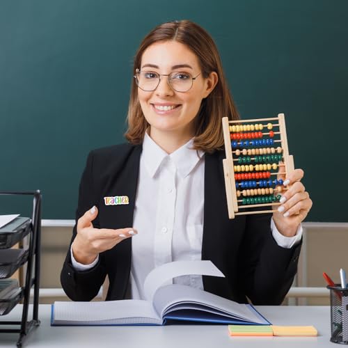 Image of Colorful Teacher Pin Glitter Graduation Lapel Brooch Pins Cute Teacher Appreciation Gifts for Clothes Backpacks Hats Accessories