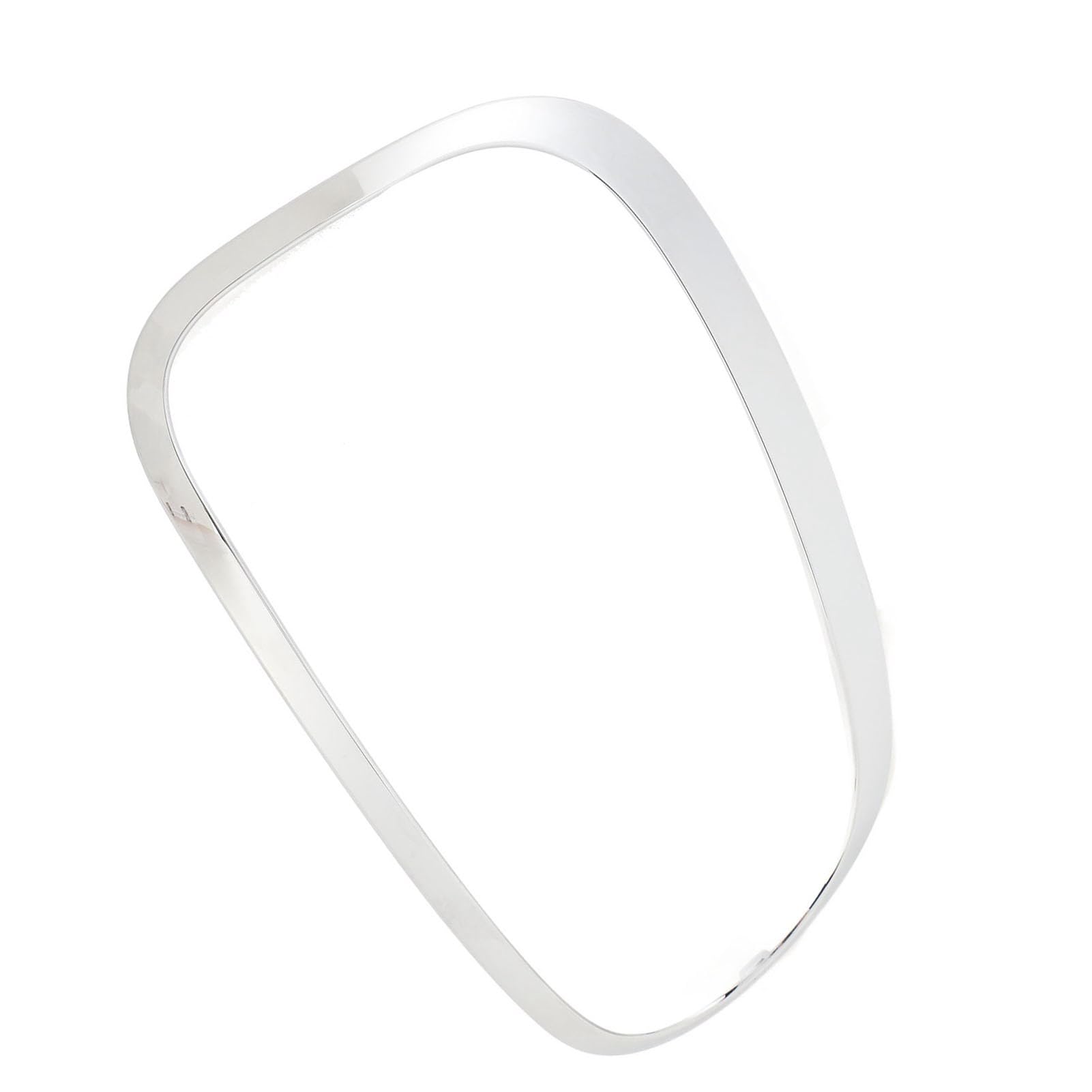 Naroote Cornice Fanale Posteriore per R60, Coperture Luci Posteriori Cromate (Sinistra)