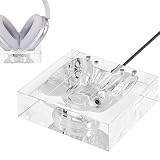 Ya en manzanajugosa.com: GEEKRIA - Soporte de carga para auriculares para Apple AirPods Max/AirPods Max 2 (USB-C), muelle de carga de acrílico, base con modo de espera de ahorro de energía (transparente)