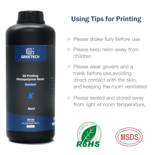 Resina rígida COMETX para impresoras 3D LCD y DLP 1000 g - Fernando Cortés