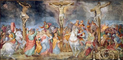 Prints Toile Ricci l'inscription Crucifixion Inri affiche murale