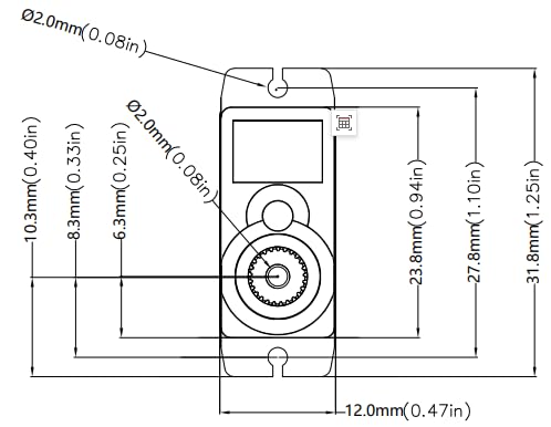 PTK 7465 MG 9g Miniature Digital Servo with 5kg Torque. for Robots. Fixed Wing. 180 Degree (4pcs)