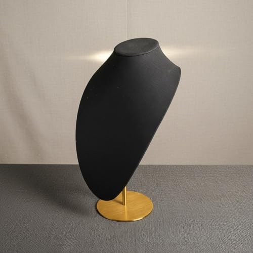 Buste présentoir à collier réglable en hauteur taille L pour exposition - 4