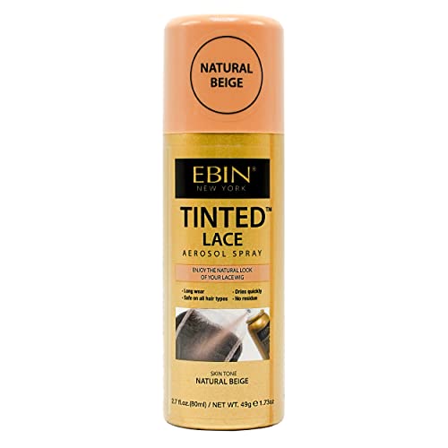 EBIN NEW YORK Tinted Lace Spray 80ml Natural Beige miniatura 1
