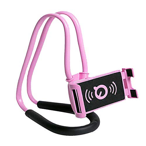 Soporte de teléfono móvil para Colgar Alrededor del Cuello, Soporte Universal para teléfono móvil para Cama, sofá