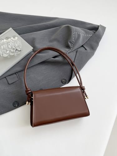 Women’s Letter Tassel Flap Square Handbags Elegant Shoulder Underarm Bags Small Purse2