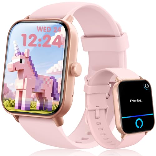 KALINCO Kids Smart Watch, IP68 Waterproof Swimming...
