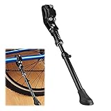 Herramienta para bicicleta, ajustable de aleación de bicicleta, soporte lateral, soporte de bicicleta, soporte de aluminio para bicicleta, herramienta lateral, para bicicletas de 24" 26"