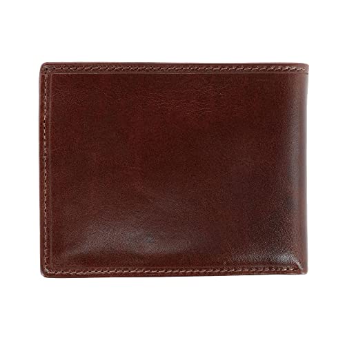 Mancini Leather Goods Men's RFID Secure Wallet with Removable Passcase and Coin2