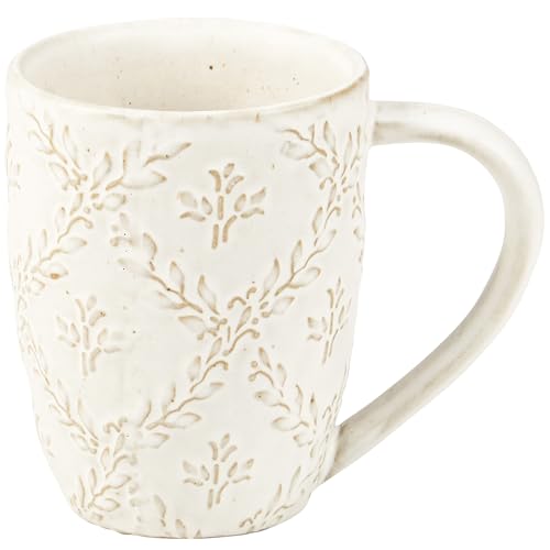 Primitives by Kathy Cottage Vine Mug Cream Glaze 118713