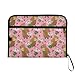 ALAZA Capybara Flower Strawberry Fruit Expandable Filing Folder Storage Organiser Box Files, 13 Pockets Zip Filing Folders for Home or Office Documents
