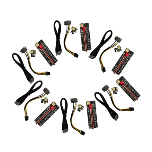 Adaptateur Riser PCI E USB à connectivité stable et indicateur LED iplusmile