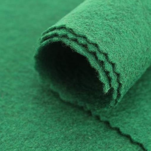 TELA FIELTRO ACRÍLICO COLORES LISOS 90cm DE ANCHO (VERDE BOSQUE, 1 METRO) | Ya disponible en tu tienda friki favorita! En mundofriki.es!