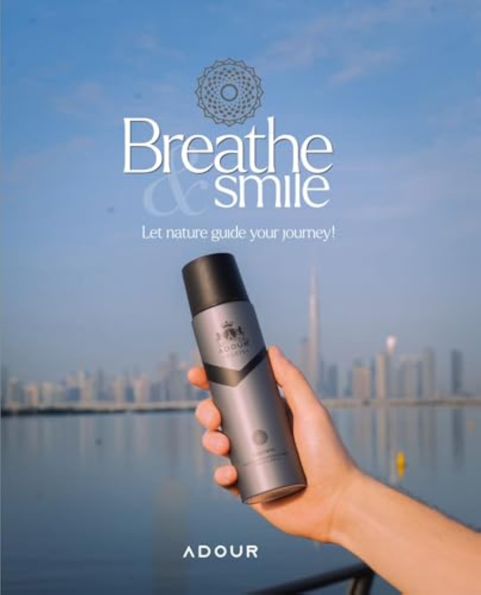 Premium Perfumed Body Spray Set of 3, 250ml