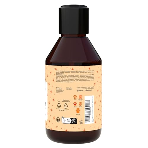 Belly - Veganer Hundeshampoo & Conditioner für Hunde - 250ml - Fellpflege, Hunde Conditioner gegen Geruch, Hundeshampoo für Langhaarhunde & Welpen