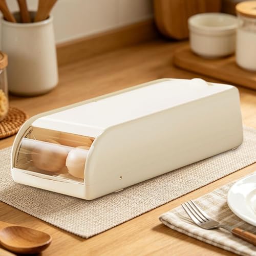 Almacenamiento automático de huevos rodantes para el refrigerador y cajón de cocina 4