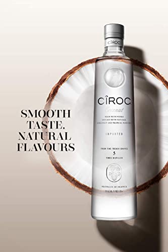 Cîroc Coconut Vodka - 700 ml (Paquete de 2)