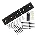 Bjerg Instruments 5 Pack Bulk Clock Parts with Replacement Movement Mechanism and Hands for 9 or 10 inch Clock (Traditional)