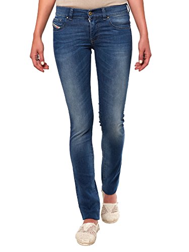 Diesel Livier 0841Y Jean slim pour femme, bleu, 24W