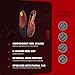 VALSOLE 250+ lbs Plantar Fasciitis High Arch Support Insole for Men Women,Heavy Duty Support Pain Relief Orthotics Insert,Relieve Flat Feet,High Arch,Foot Pain,Standing All Day Boot Work Shoe Insole