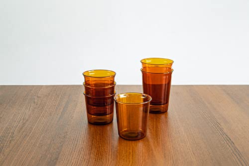 Taza KINTO CAST AMBER 310 ml vidrio resistente al calor miniatura 6