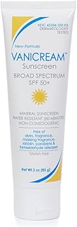 Vanicream Sunscreen Broad Spectrum SPF 50+ oz., 3 Ounce