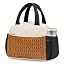 Black Brown Woven Cotton