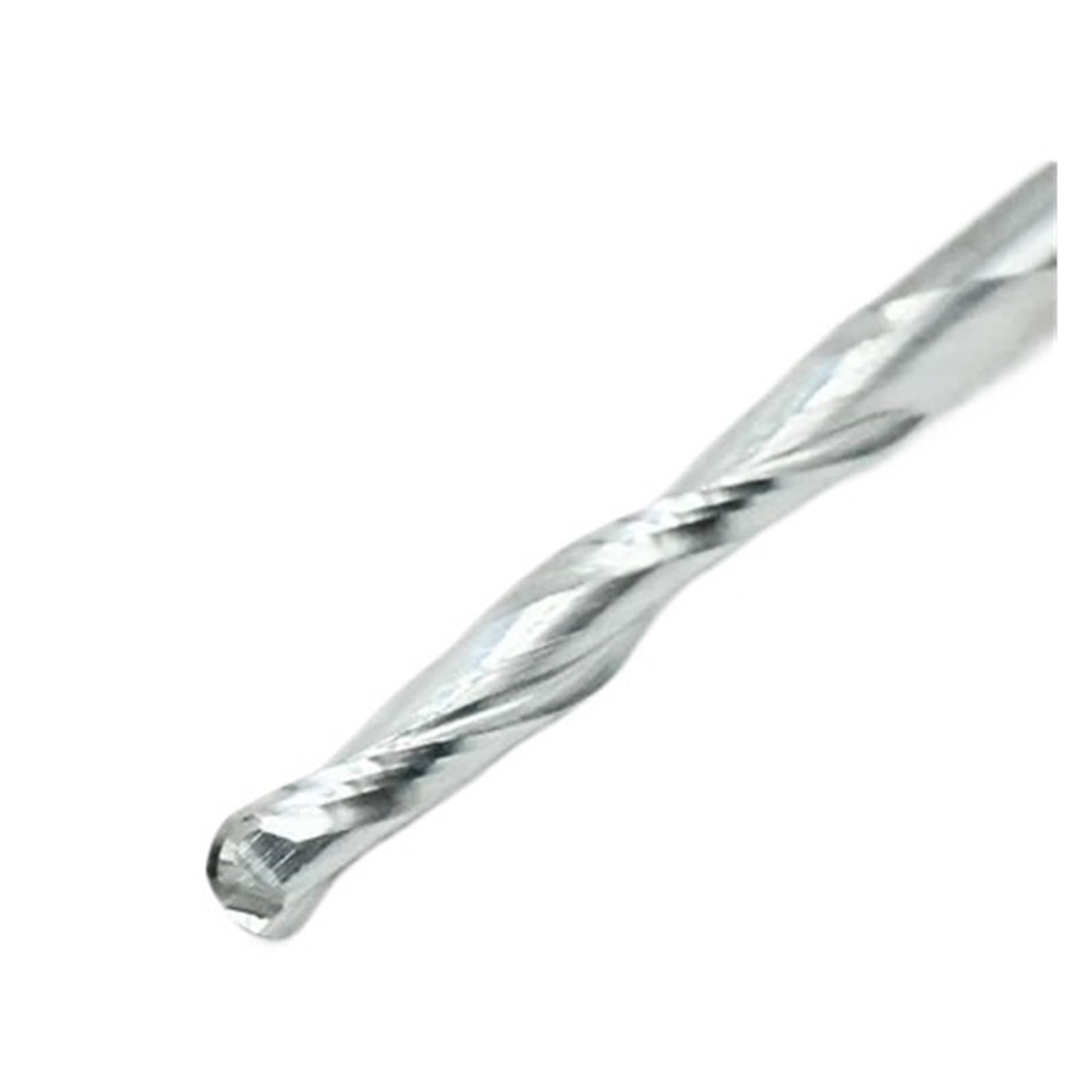 1szt. Frez Kulisty 3.175/4/6mm Shank 2-ostrzowy CNC Z Węglika Spiekanego Do Cięcia Drewna | 10pcs,3.175x2x8x38