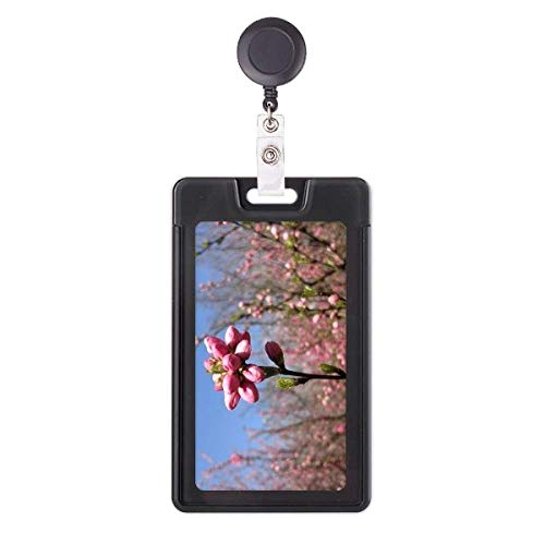 Porte-badge rétractable bourgeon floral pour ne plus perdre sa carte d'accès au bureau