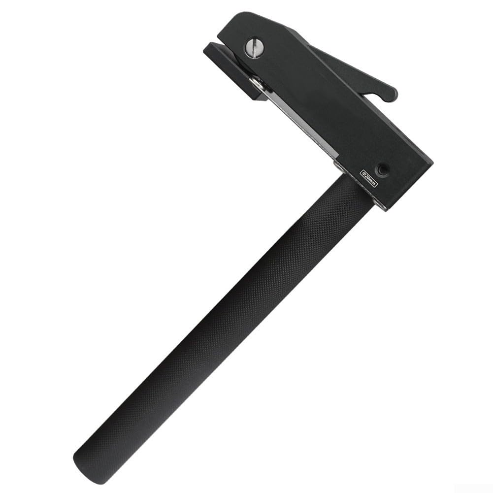 Pince de maintien pour trous de chien de 19 mm en métal lourd avec poignée longue de 175 mm