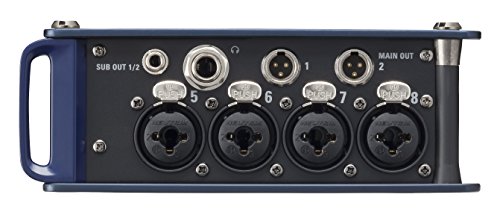 Zoom F8N Professional Field Recorder/Mixer, Audio For Video, 24-Bit/192 Khz Recording, 10 Channel Recorder, 8 Xlr/Trs Inputs, Timecode, Ambisonics Mode, Battery Powered, Dual Sd Card Slots #TOP2