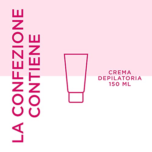 Veet Crema Depilatoria Sotto La Doccia Silk e Fresh Technology Pelli Normali, 150ml