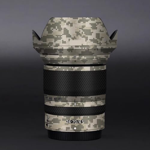 Autocollant vinyle Nikon Z 24-70 mm F4S protection objectif camouflage
