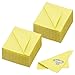 100 PcsJewelry Cleaning Cloth ï¼ˆYellowï¼‰