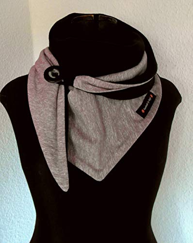 Preisvergleich Produktbild Dreieckstuch, mit Knopf, Schaltuch, Kuscheltuch, Wickelschal