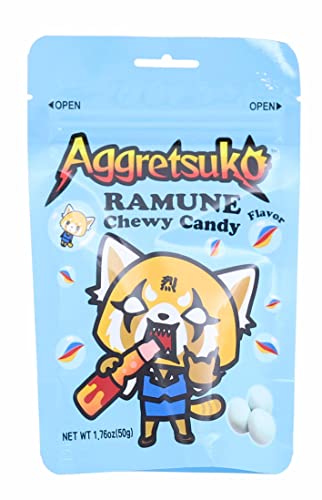 Asian Food Grocer Sanrio Aggretsuko Dulces Ramune 50g miniatura 1