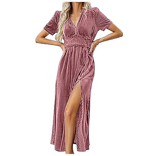 Robe de mariage velours col en V pour une allure raffinée