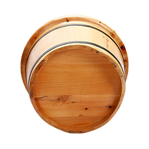 Balde de pie para masajes manuales de madera pura miniatura 4