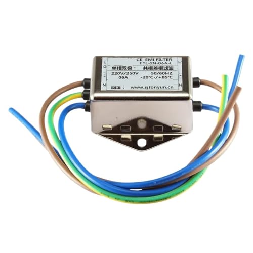 Filtro de potencia EMI con doble etapa de filtrado para máxima pureza eléctrica 220V