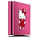DeinDesign Skin Compatibile con Sony Playstation 4 PS4 Slim Pellicola Adesivi Hello Kitty Merchandise Cuore