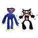 Kelly Welly Peluche, Poppy Playtime Huggy Wuggy Game Plushie 40/80/100CM Peluche Bleu Jouet Cadeau de Noël, Cadeaux de Noël en Peluche pour Enfants Cadeaux